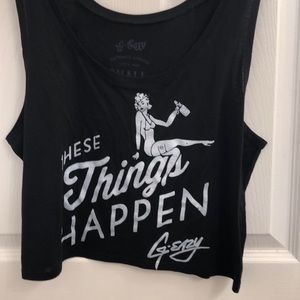 g eazy cropped tank